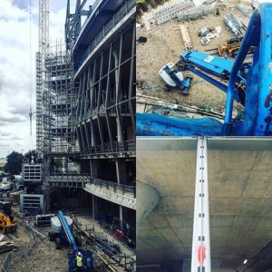 CDL Group Ltd completing Dye Penetrant work on new Tottenham Hotspur stadium